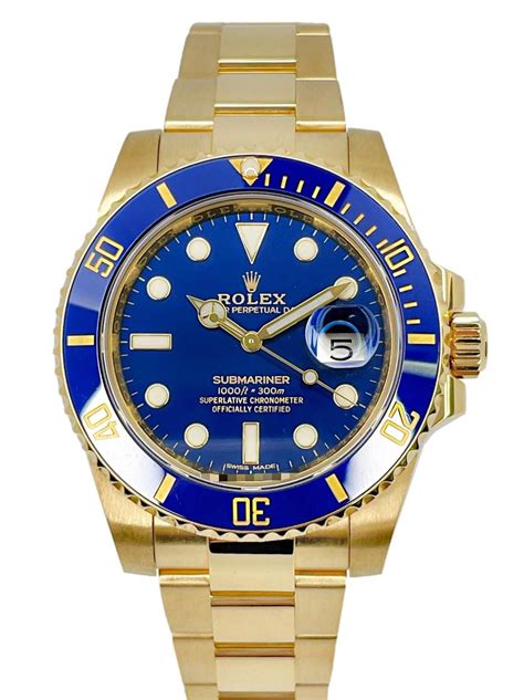 rolex submariner 116618lb.